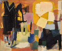 Emil Schumacher Abstract Painting - Sold for $20,000 on 10-10-2020 (Lot 63).jpg